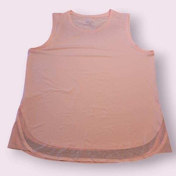 Athleta Tops - Athleta Pink Sleeveless Relaxed Tank Top